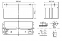 Аккумулятор DELTA DT 1265