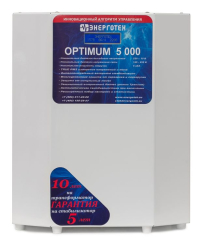 Стабилизатор напряжения Энерготех Optimum+ 5000