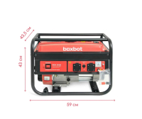 Генератор бензиновый Boxbot, 3.0 кВт